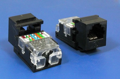  manufactured in China  TM-6005 Cat3 RJ11 Connector Voice keystone jack  distributor