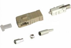 SC Stecker, Multimode-Faser mit 0.9mm Boot SC Stecker, Multimode-Faser mit 0.9mm Boot - Lichtwellenleiter-Steckverbinder made in china 